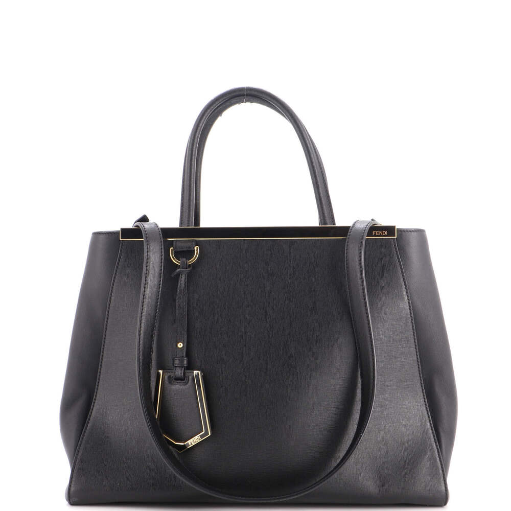 Fendi Medium 2Jours Bag Leather